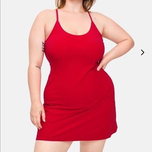 Scarlet Outdoor Voices Exercise Dress